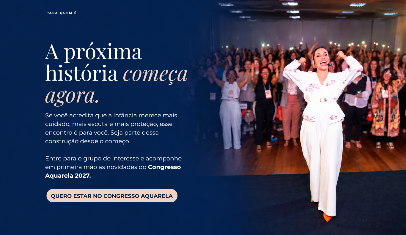 A próxima história começa agora. Entre para o grupo de interesse.